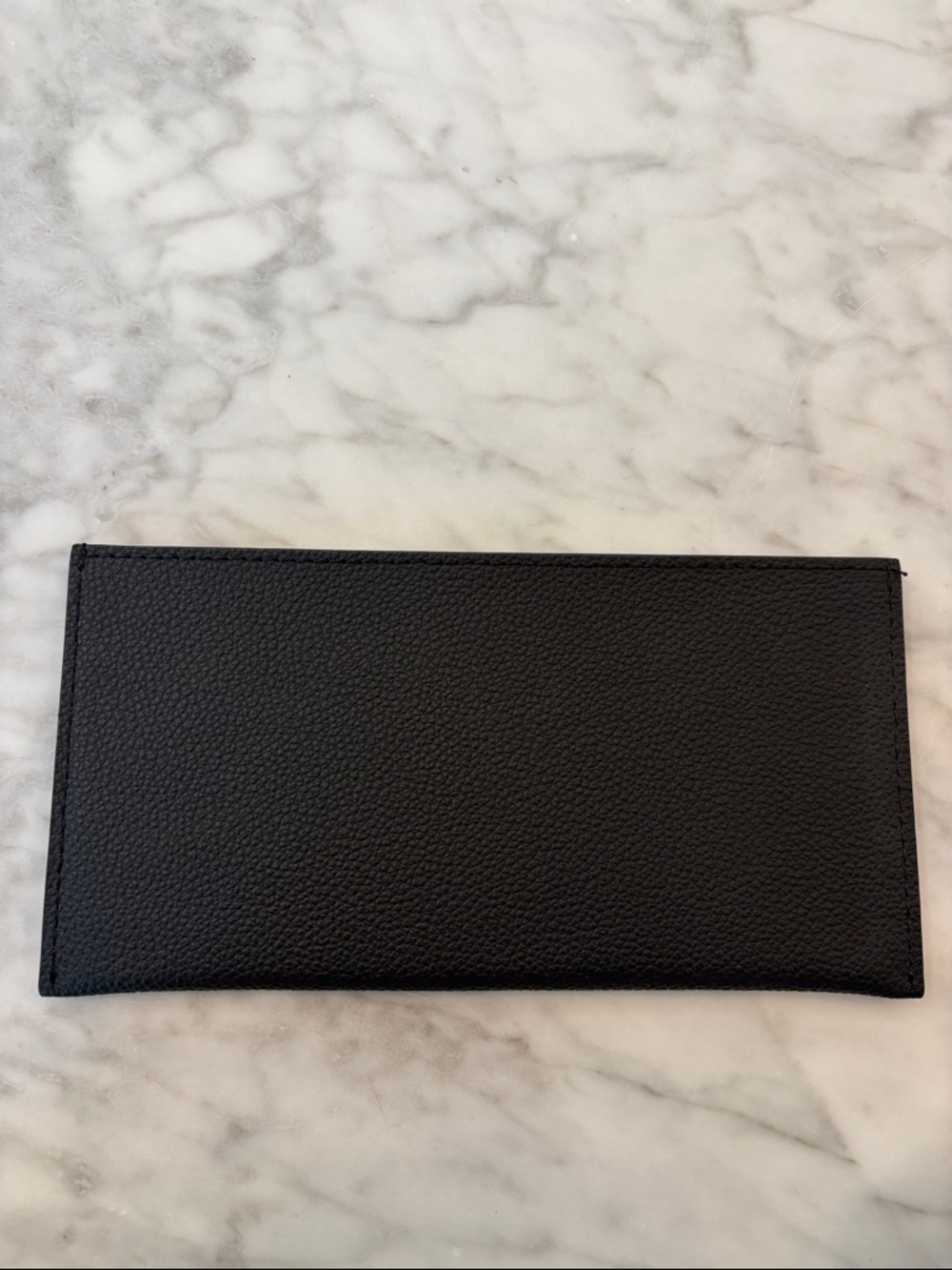 Louis Vuitton Black Leather Long Wallet Card Holder - Picture 2 of 3